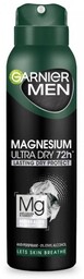 GARNIER Men Dezodorant spray Magnesium Ultra Dry 72h