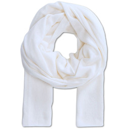 Szalik damski Laycuna Lonfon Scarf kremowy miękki