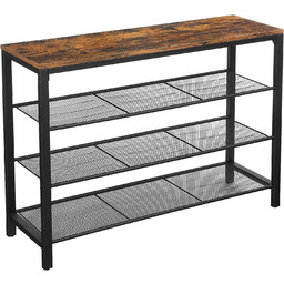 Szafka na buty z metalem Loft industrialna rustykalna