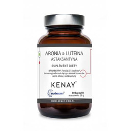 Kenay Aronia & Luteina Astaksantyna, 60 kaps.