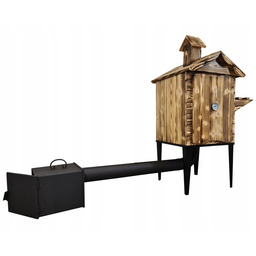 Wędzarnia Drewniana Duża Wędzarnia Ogrodowa Najnowszy Model Expert