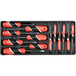 Yato WKŁAD DO SZUFLADY ZESTAW WKRĘTAKÓW 13CZ. YT-55455