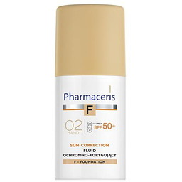 PHARMACERIS F Fluid ochronno-korygujący SPF 50+ (Kolor SAND