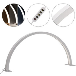 Lampa kosmetyczna LED łuk 35W biurkowa bezcieniowa biała