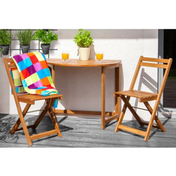 Zestaw mebli Atos z drewna akacjowego 3-częściowy