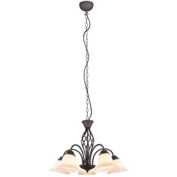Lampa klasyczna wisząca 5-płomienna RUSTICA 101000524 - Trio