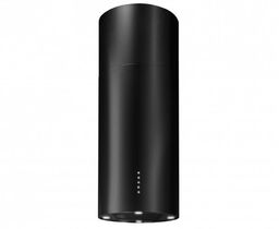 Nortberg Okap wyspowy Cylindro Eco 4LED Black Matt
