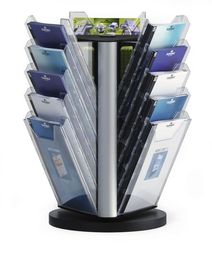 Stojak na ulotki A4 DURABLE COMBIBOXX 15 półek