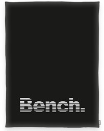 Bench Koc czarno-biały, 150 x 200 cm