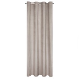 Eurofirany Zasłona gotowa darcy 140x250 cm beżowy
