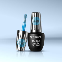 Silcare Glass DRY TOP Półtransparentny Blue-tiful 9 ml
