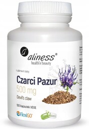 Czarci Pazur 500 mg Devil s claw suplement