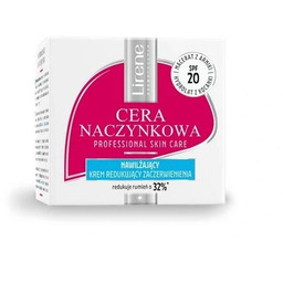 Lirene Cera Naczynkowa Nawilżający krem redukujący zaczerwienienia SPF