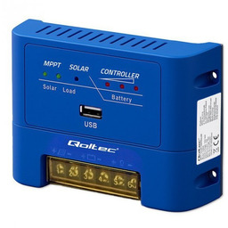 Qoltec Solarny regulator ładowania MPPT 15A 12V/24V LiFePO4