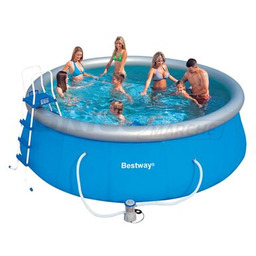 Basen rozporowy z kołnierzem 457 x 107 cm