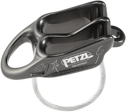 PETZL Przyrząd asekuracyjny REVERSO D017 AA00 grey