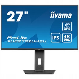 Monitor 27" Iiyama XUB2792UHSU-B6 Ips 3840x2160 (4K) 60Hz