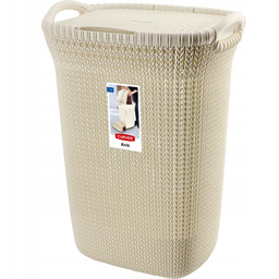 Curver Kosz Na Pranie Bieliznę 57 L Kremowy