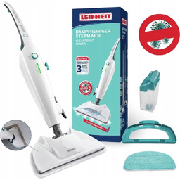 Mop parowy Leifheit Cleantenso Power 1300W Usuwa 99,99%