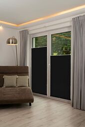 K-home 872765-40 roleta plisowana Klemmfix, antracyt, 30 x