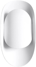 Sollux Metalowa lampa ścienna SL.1062 biała do przedpokoju