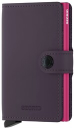 Kompaktowy portfel RFID Secrid Miniwallet Matte - dark