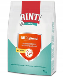 RINTI Canine Kidney/Renal Chicken z kurczakiem 4kg