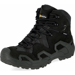 EXPLORER BLACK - Trzewik membrana WATERPROOF but taktyczny