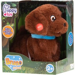 PUPPY LUV Zabawka interaktywna Piesek Junior Bruno DKO0104