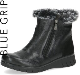 Caprice botki czarne zimowe ocieplane wodoodporne Dascha [26408-43-019]