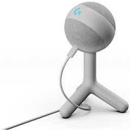 LOGITECH Mikrofon Yeti Orb Kardioidalny Biały