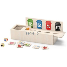 Układanka- sortowanie śmieci