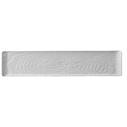 Półmisek prostokątny 468x100 mm Nordic biała porcelana matowa