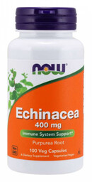 NOW FOODS Echinacea - Jeżówka Purpurowa (100 kaps.)