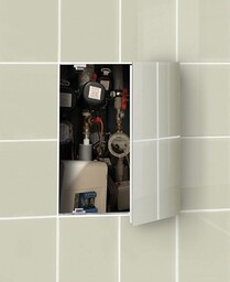 ZARZ drzwiczki rewizyjne pod płytki 60x90cm, otwieranie klik-klak,