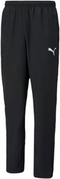 Puma Mężczyźni TeamRise Spodnie Dresowe, Puma Black-Puma White,