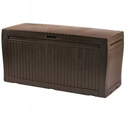 Skrzynia ogrodowa Keter Comfy Storage Box 270L, brąz