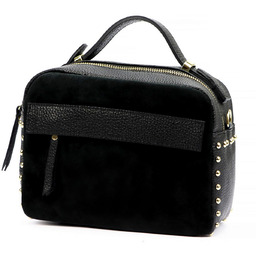 Luka Listonoszka damska skórzana torebka z paskiem