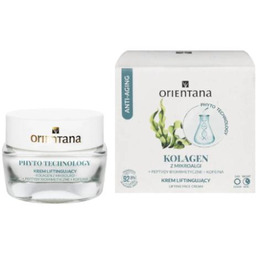 Orientana Phyto Technology Krem liftingujący Kolagen Peptydy Kofeina,