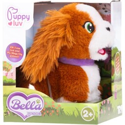PUPPY LUV Zabawka interaktywna Piesek Junior Bella DKO0106