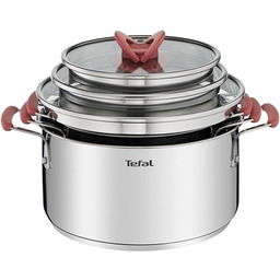 Tefal Opti''Space Zestaw 3 garnków18/20/24 cm + 3