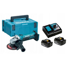 Makita DGA452RFJ Szlifierka Kątowa 18V 2x3.0Ah Makpac