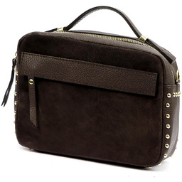 Luka Listonoszka damska skórzana torebka z paskiem