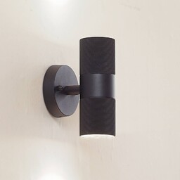 Lindby kinkiet zewnętrzny Jovane, czarny, aluminium, 2-punktowa