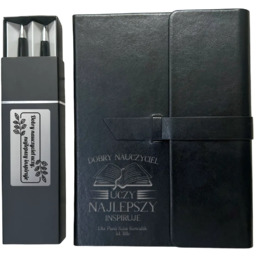 Dobry nauczyciel uczy, najlepszy inspiruje - zestaw prezentowy