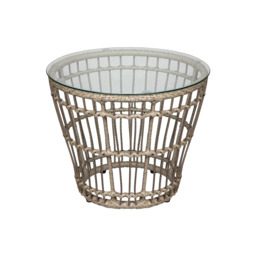 Stolik z polyrattanu 60 x 55 cm