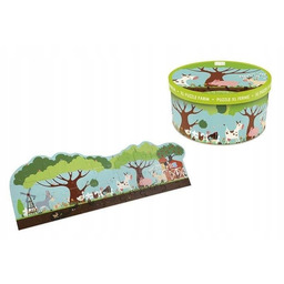 Puzzle 36 Podłogowe Farma, Scratch