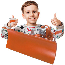 Pług Śnieżny Zabawka Rolnicza Pojazd dla Dziecka Pług