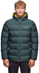 Kurtka puchowa męska z kapturem Alpinus Felskinn II