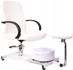 Fotel kosmetyczny do pedicure Eryk z brodzikiem